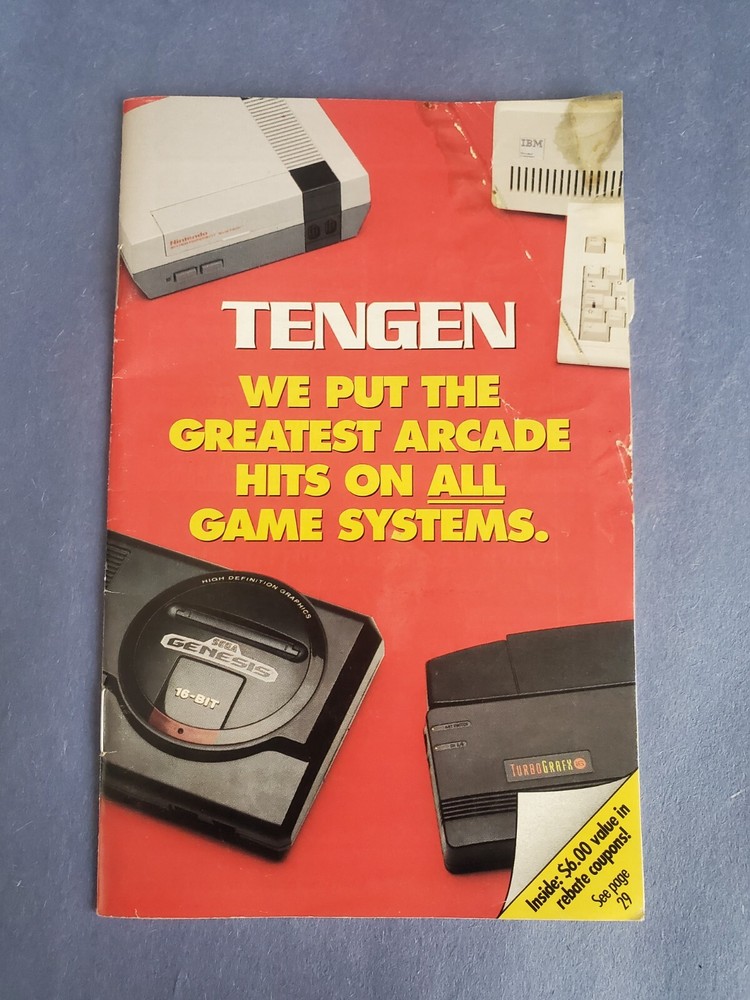Tengen mailer Insert Catalog