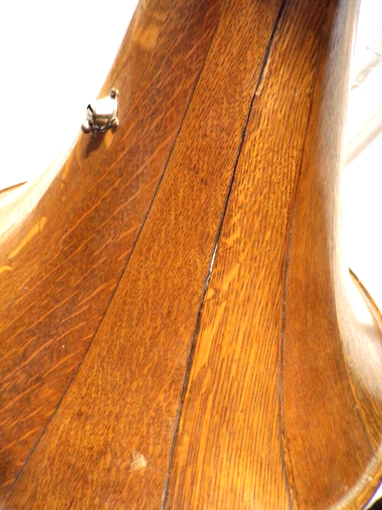 EDISON PHONOGRAPH CYGNET WOOD HORN BELL SECTION