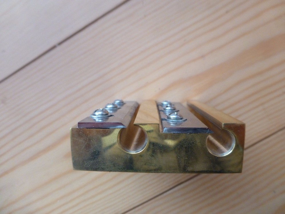 CELLO PEG SHAVER, SOLID BRASS, HIGH QUALITY LUTHIER TOOL, UK SELLER!