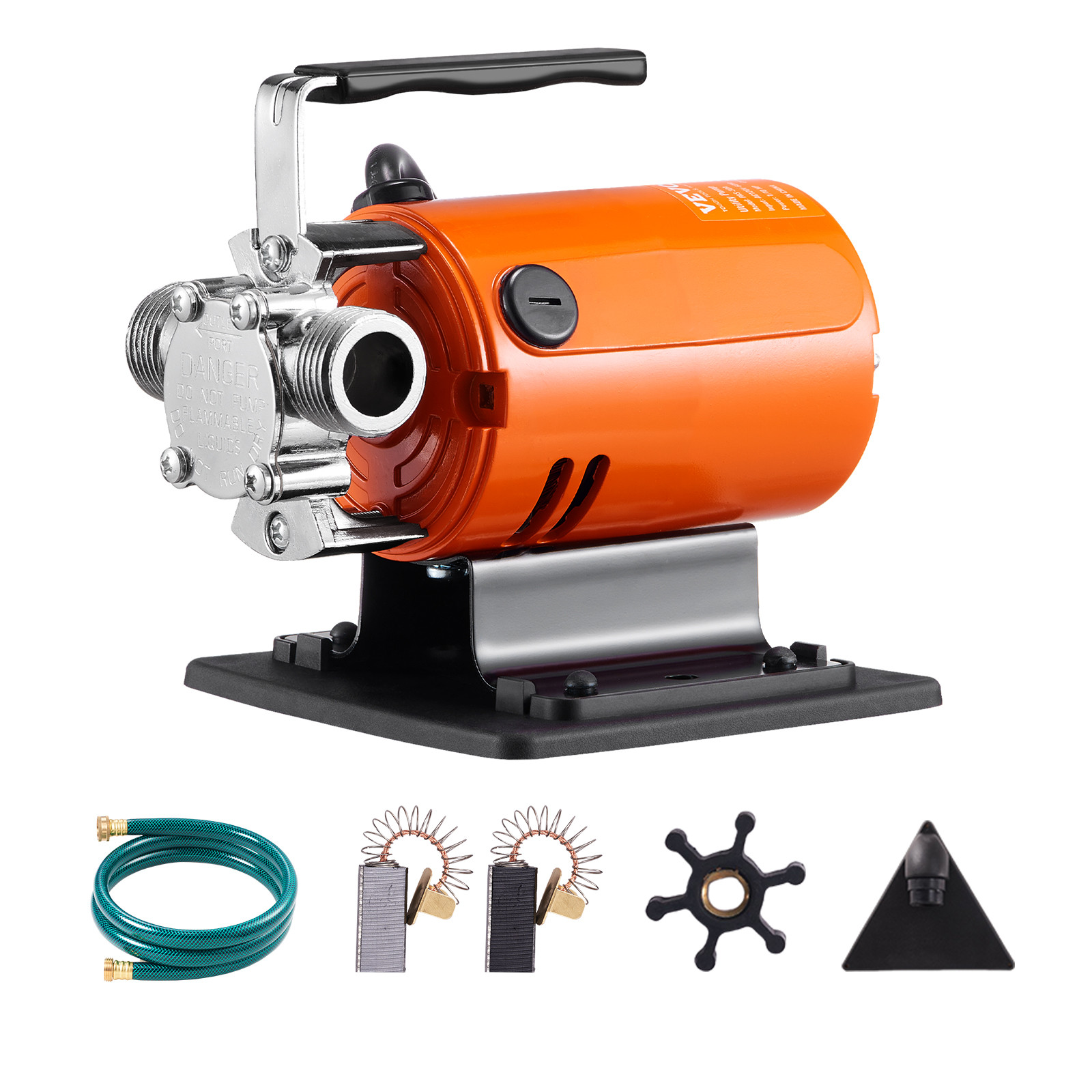 VEVOR Water Transfer Removal Pump Portable Utility Pump 120V 360 GPH 1/10HP Hose