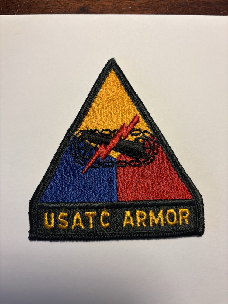 USATC Armor School U.S. Army Shoulder Patch Insignia
