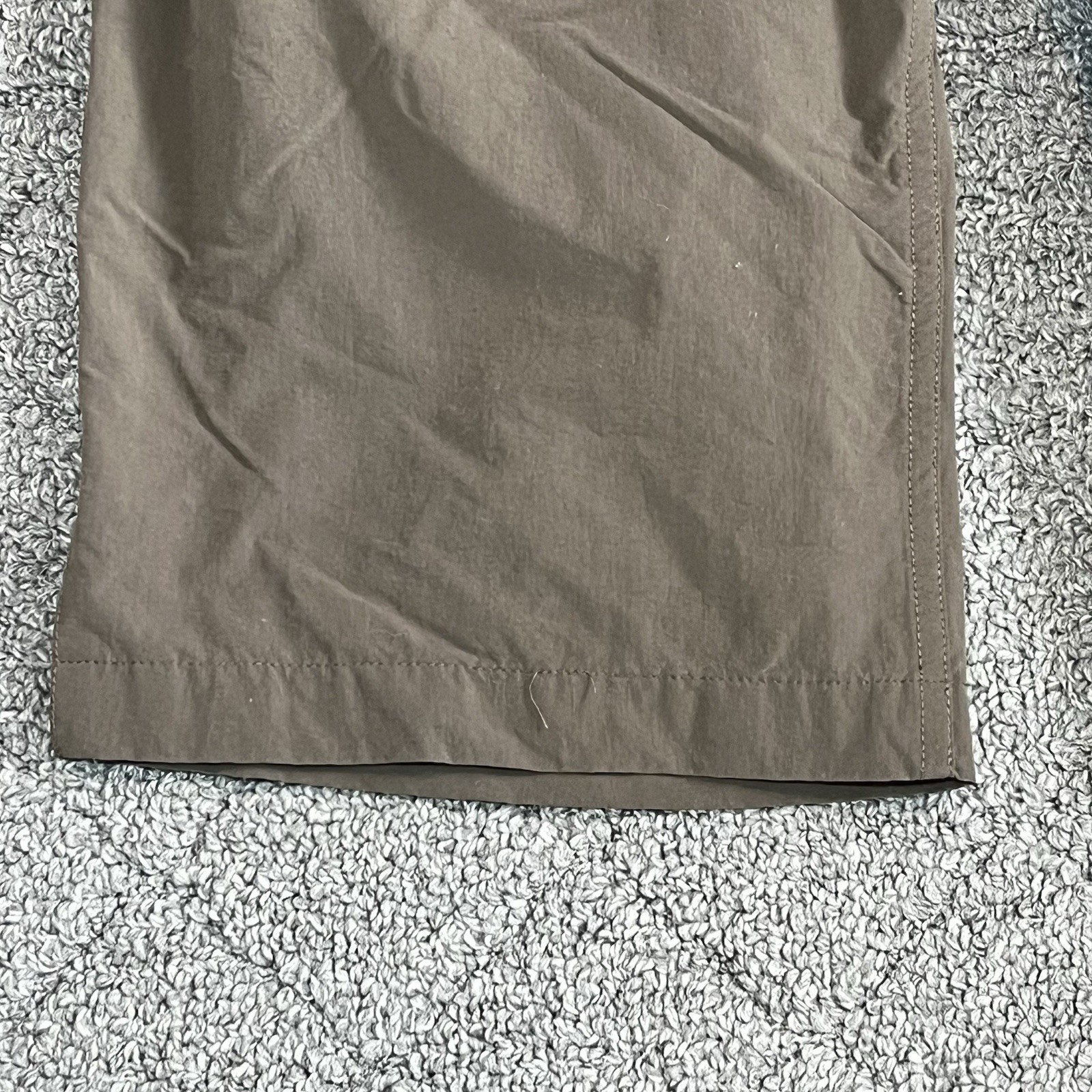 North Face Bermuda Hiking Shorts Womens Size 8 Brown Nylon Stretch Pockets