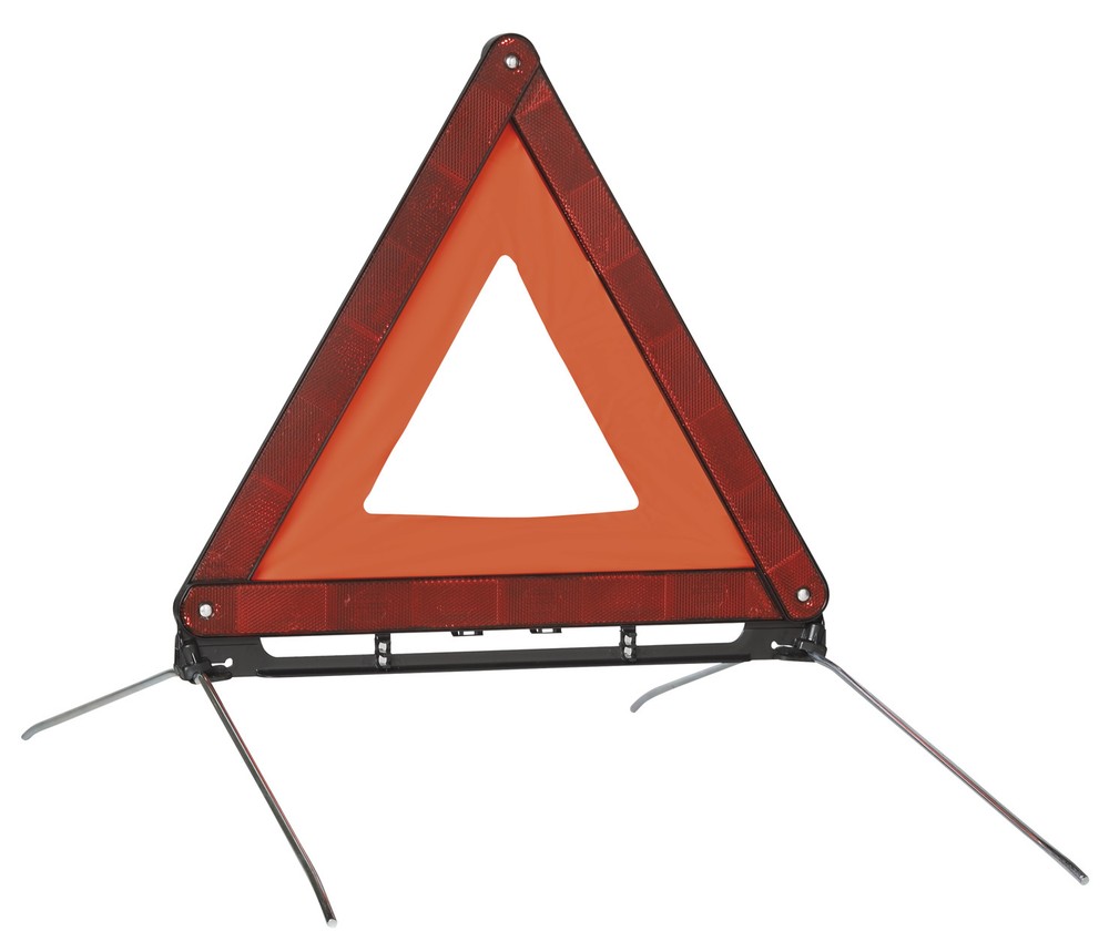 Sumex Car Breakdown & Travel O.E.M Quality Emergency Red Warning Triangle & Case
