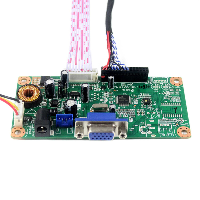 10.4inch IPS LCD Screen 1024x768 Display Panel with VGA+DVI LCD Controller Board