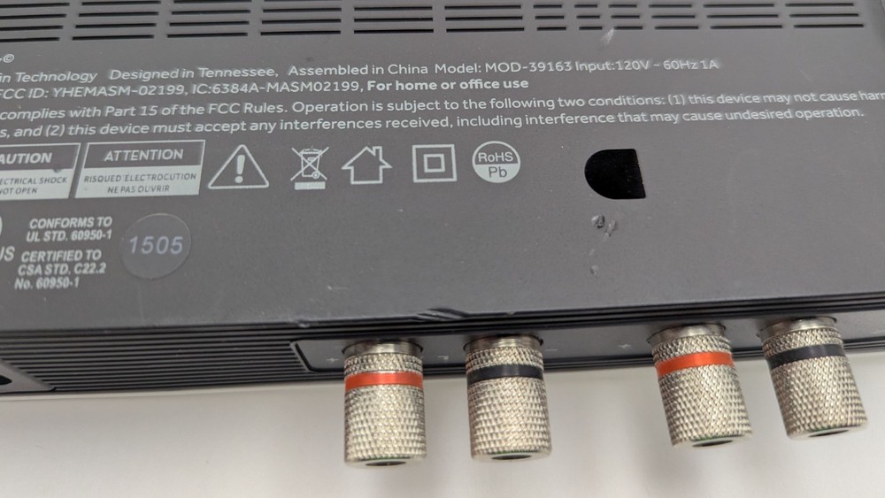 Griffin Twenty Audio Amplifier Bluetooth MOD-39163 Android and iPhone Compatible