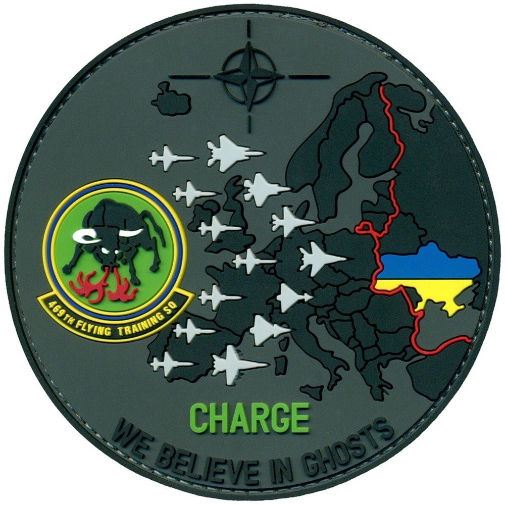 USAF 469th FLYING TRAINING SQUADRON PATCH- WE BELEIVE IN GHOSTS