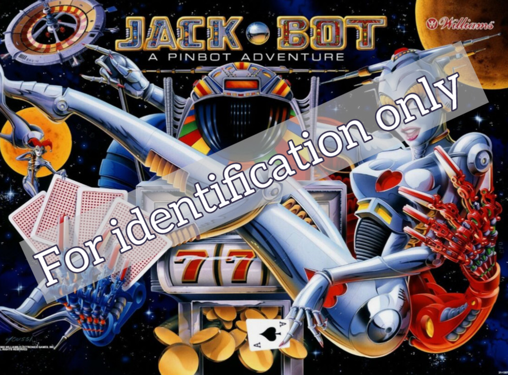 1995 Williams Jack Bot Pinball Machine Rubber Ring Kit JB