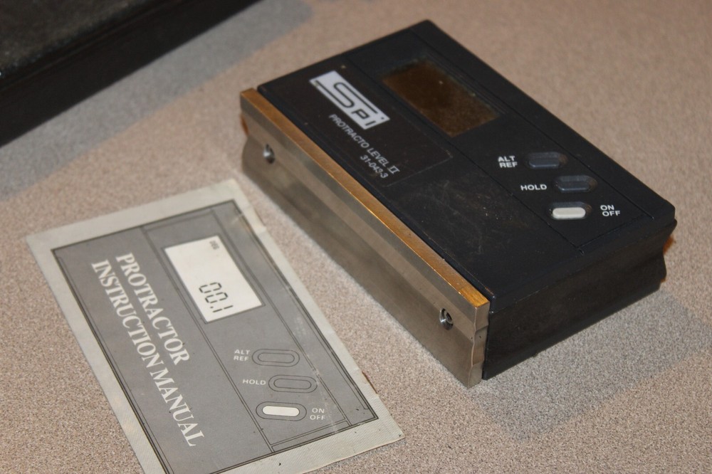 SPI Swiss Precision Instruments Protracto Level II 31-043-3 Untested