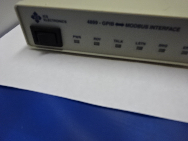 ICS ELECTRONICS 4899 GPIB MODBUS INTERFACE MODULE AS IS &83-23