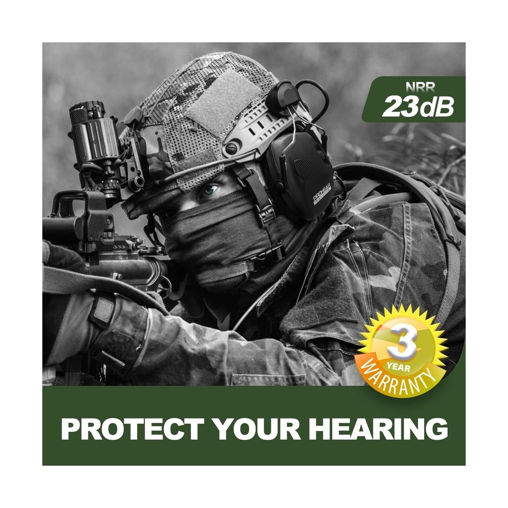 PROHEAR Electronic Shooting Ear Protection Muffs