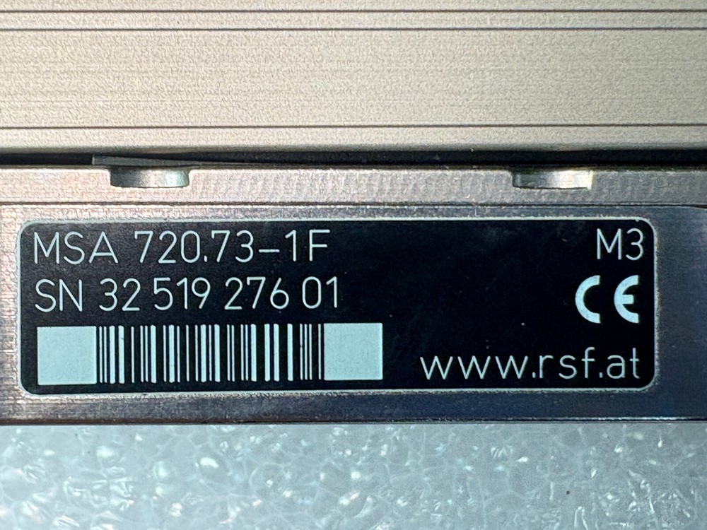 Pre Owned | RSF Elektronik MSA 720.73-1F 67MM Incremental Linear Encoder