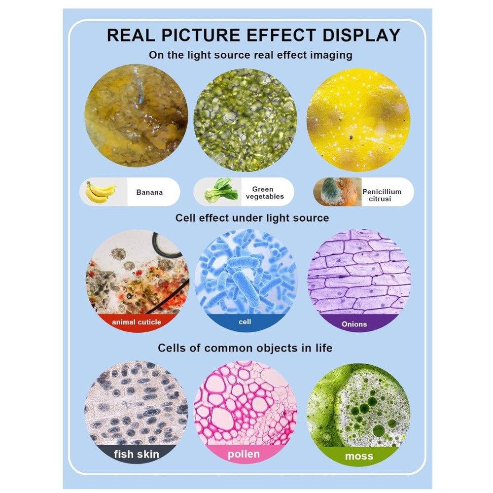 Achromatic Objective Lens USB Digital Microscope