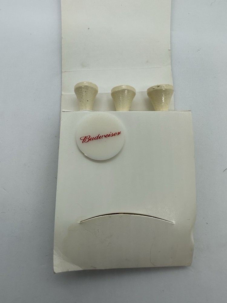 Budweiser Golf Tees & Ball Marker