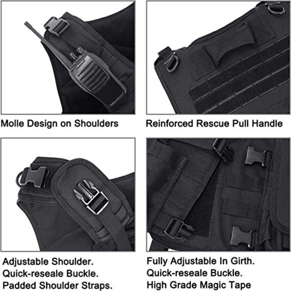 Force Recon Ghost Camo Molle Tactical Vest Plate Carrier