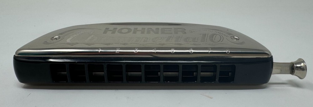 Hohner 253C Chrometta 10 Chromatic Harmonica With Case