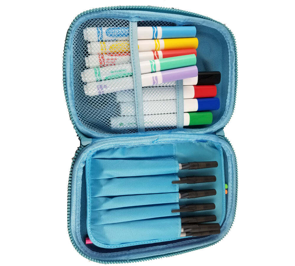 Pencil case 3d bear blue Anti-Shock