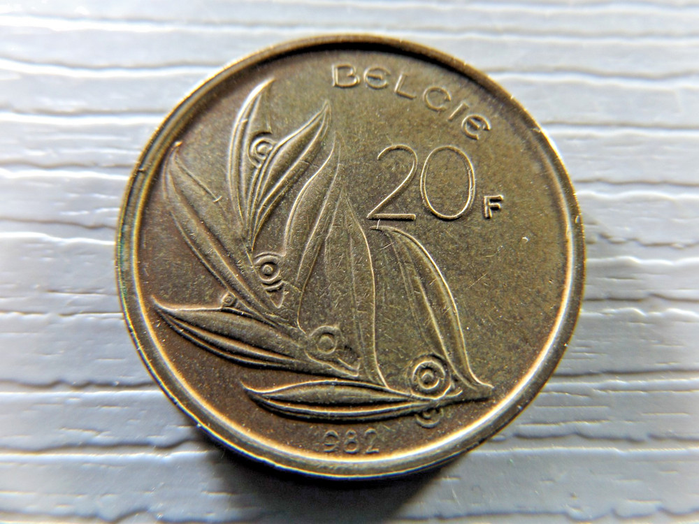 Belgium 1982 20 Francss