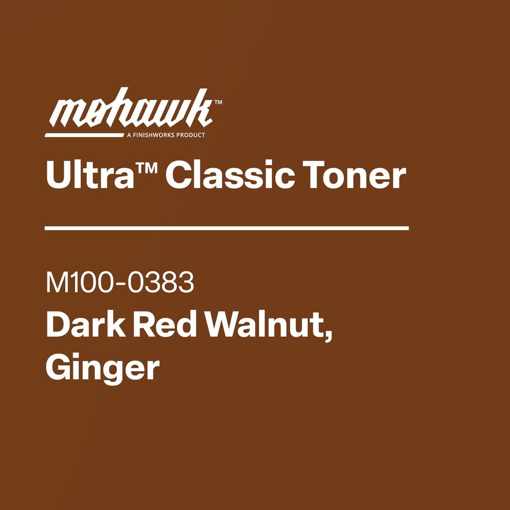 Mohawk Ultra Classic Toner Dark Red Walnut, Ginger