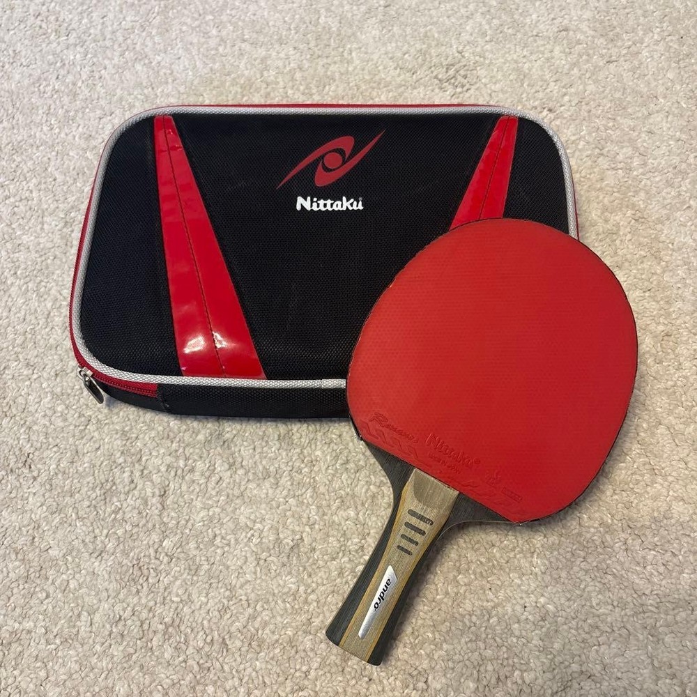 Andro Table Tennis Set By Nittaku (with Case)