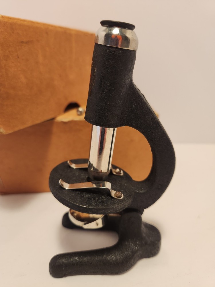 Vintage 1950s Microscope Small Student/Toy Microscope