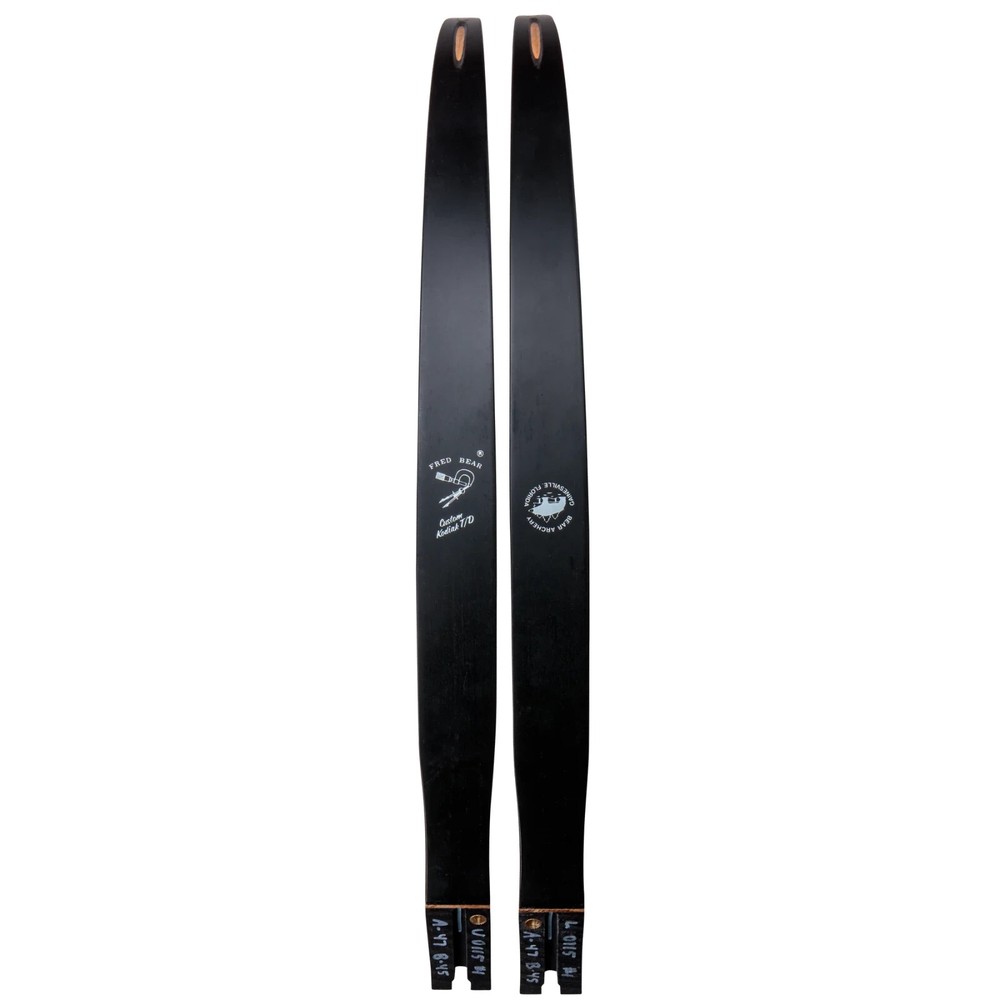 Fred bear Take Down #3 Limbs Black Glass 50LB