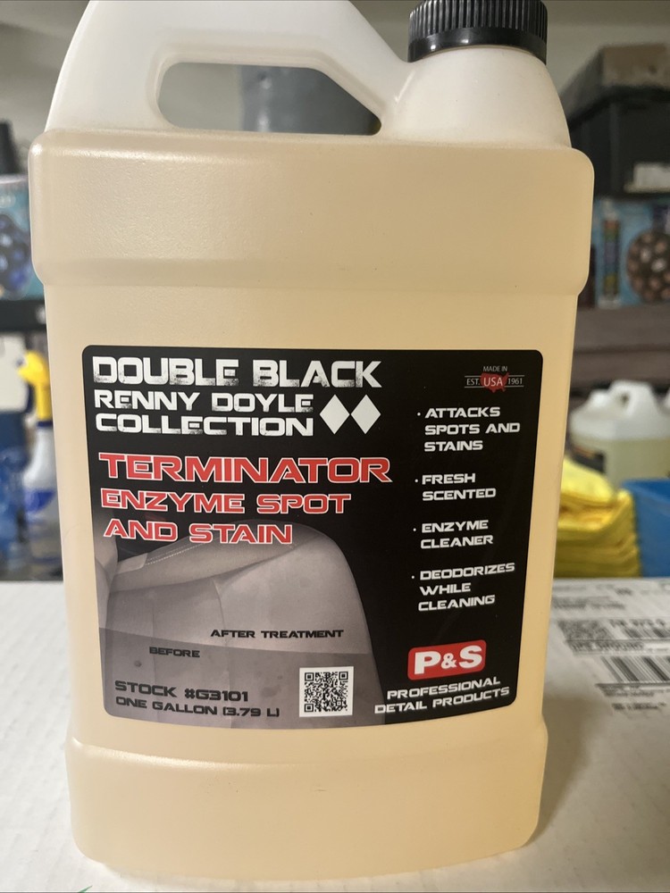 Double Black Terminator Enzyme Spot And Stain Remover