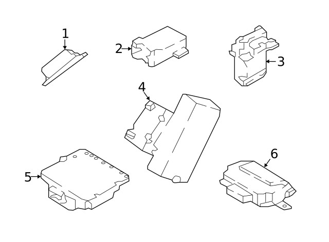 Genuine Ford Module FR3Z14F642A