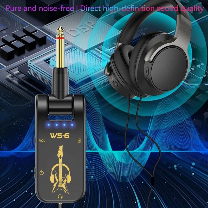 Guitar Pickup System Effects Modes Seamless Amplifier Compatibility Construction