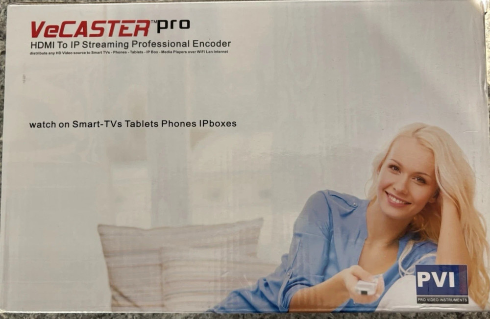 VeCaster PRO HDMI to IP Streaming Professional Encoder  Over LAN,WiFi,Internet