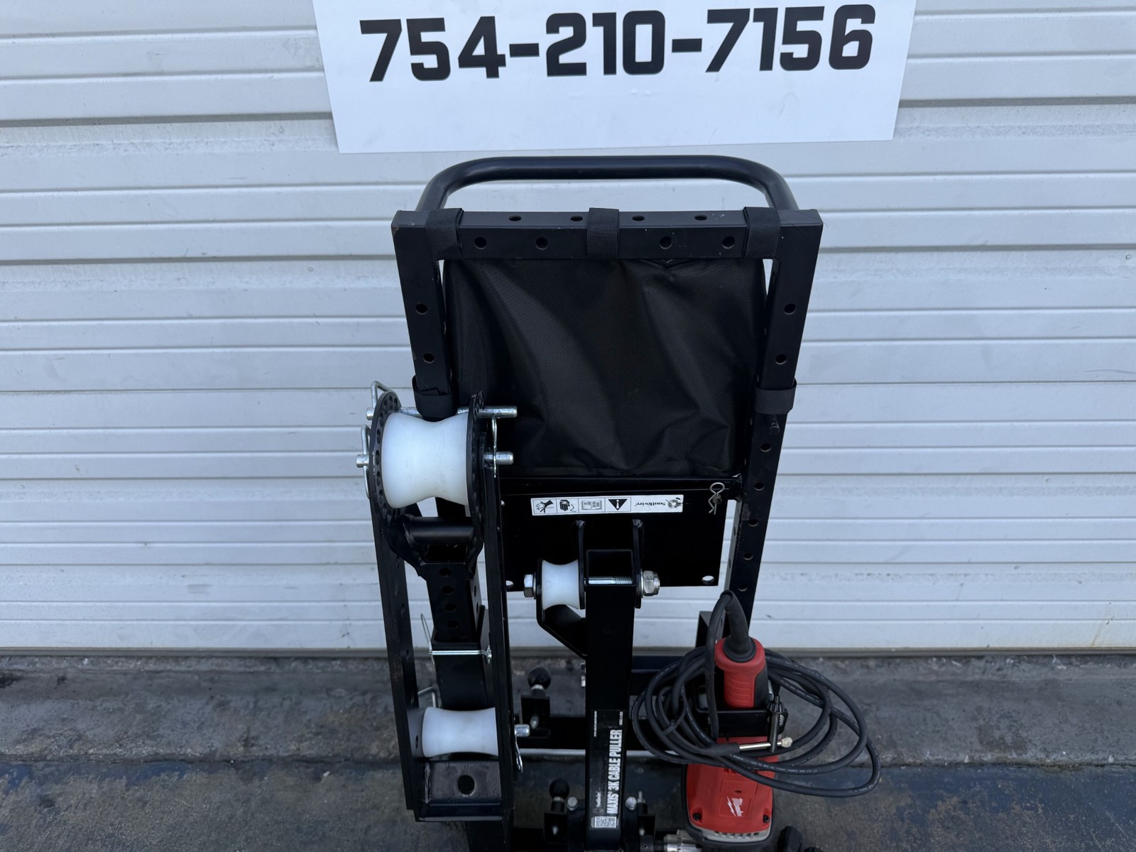 SOUTHWIRE / MAXIS 3K Wire Cable Puller Pull-It Tugger Pedal LVFS-01 3000 LBS Cap