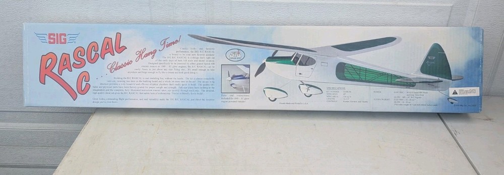 Sig Rascal C Airplane Kit In Box