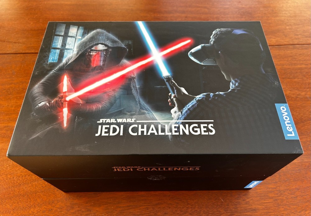 Lenovo Star Wars Jedi Challenges Augmented Reality AR Game Complete in Box
