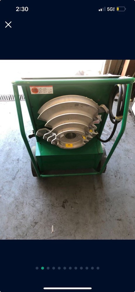 Greenlee conduit bending tools