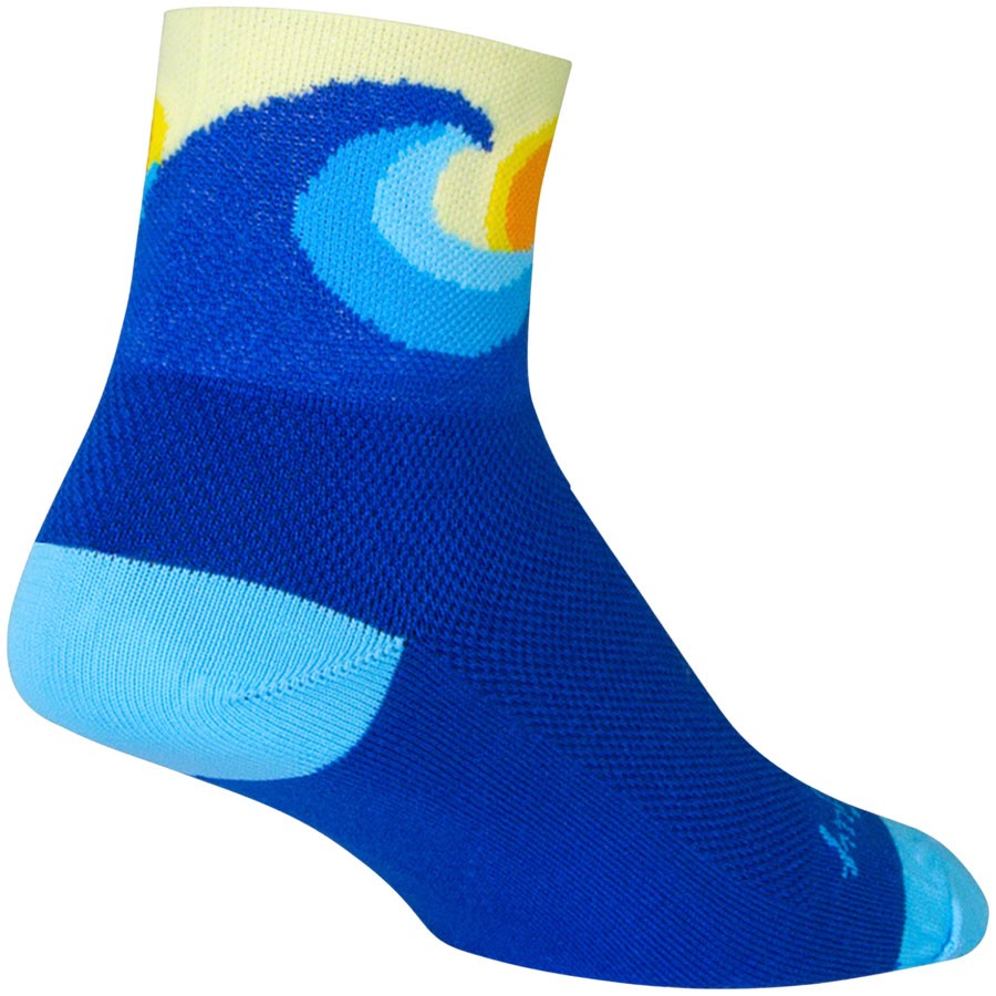 SockGuy Classic Swell Socks - 3 inch, Blue, Small/Medium