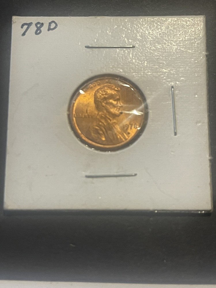 1978 D Lincoln Memorial Cent - Uncirculated - RED X961