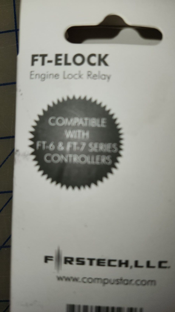 Compustar Firstech FT-ELOCK Engine Lock Relay NEW IN BOX