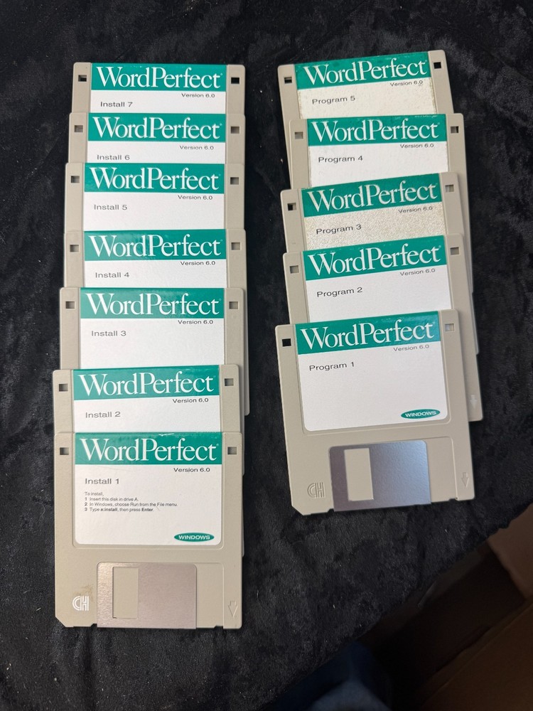 Word Perfect Version 6.0 - 3.5 Media