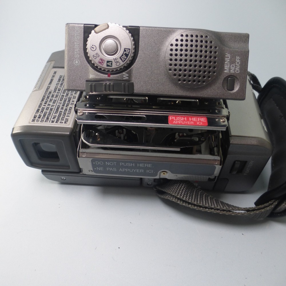 JVC GR-DVM55 Handheld MiniDV Camcorder Silver Tested