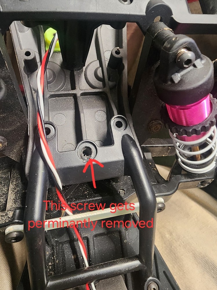 Traxxas Mudboss / Modified Front Bumper Support Heavy Duty