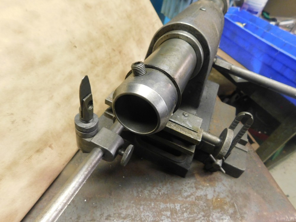 Weldon End Mill Tool Sharpening Grinding Fixture w/ Tilting Sub Base