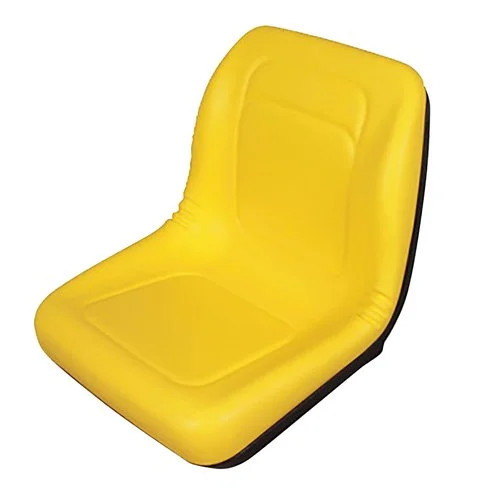 Seat - Vinyl Yellow fits John Deere GT235 LX279 LX288 345 425 445 455 AM121752