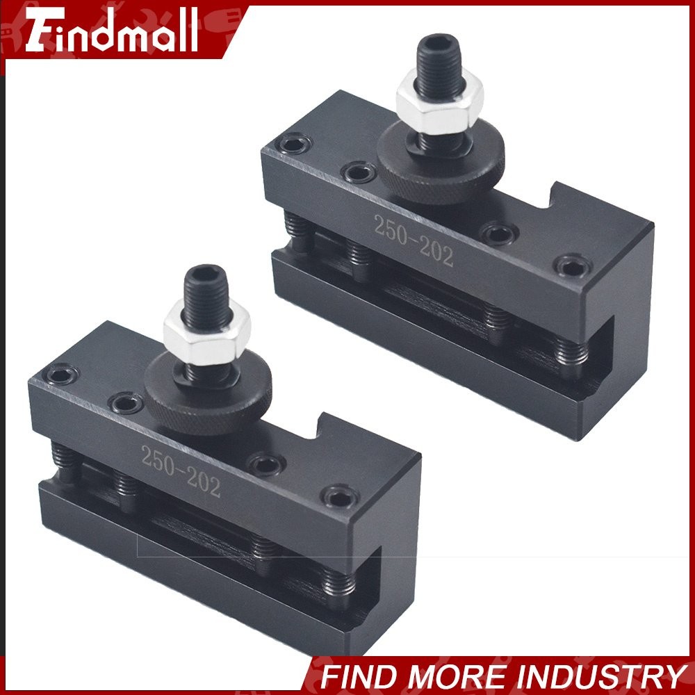 2PCS BXA #2 250-202 Quick Change Tool Post Turning & Facing Holder For Lathe CNC