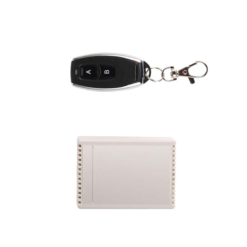 433Mhz Universal Wireless Remote Control Switch 85-250V 2CH Relay Receiver Kit c