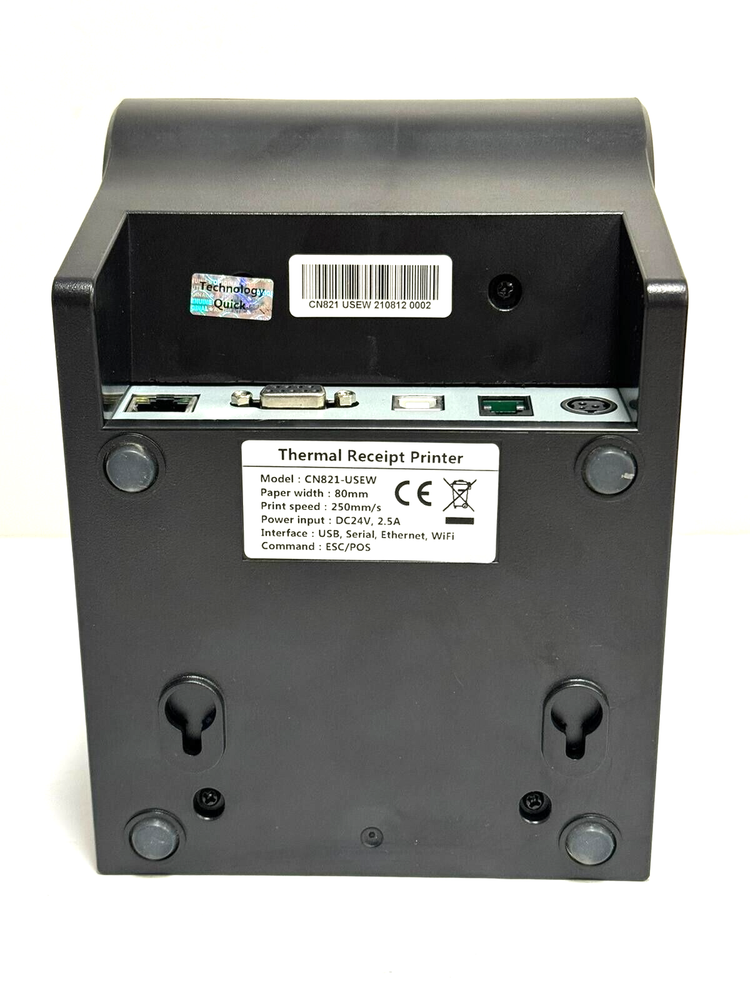 GoTab Thermal Receipt Printer CN821-USEW USB/Ethernet/Serial