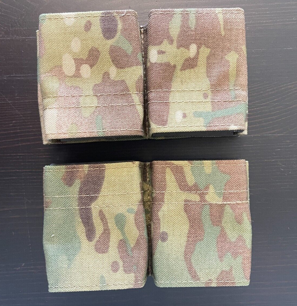 esstac Double 5.56 Shorty KYWI Pouch x 2 in Multicam