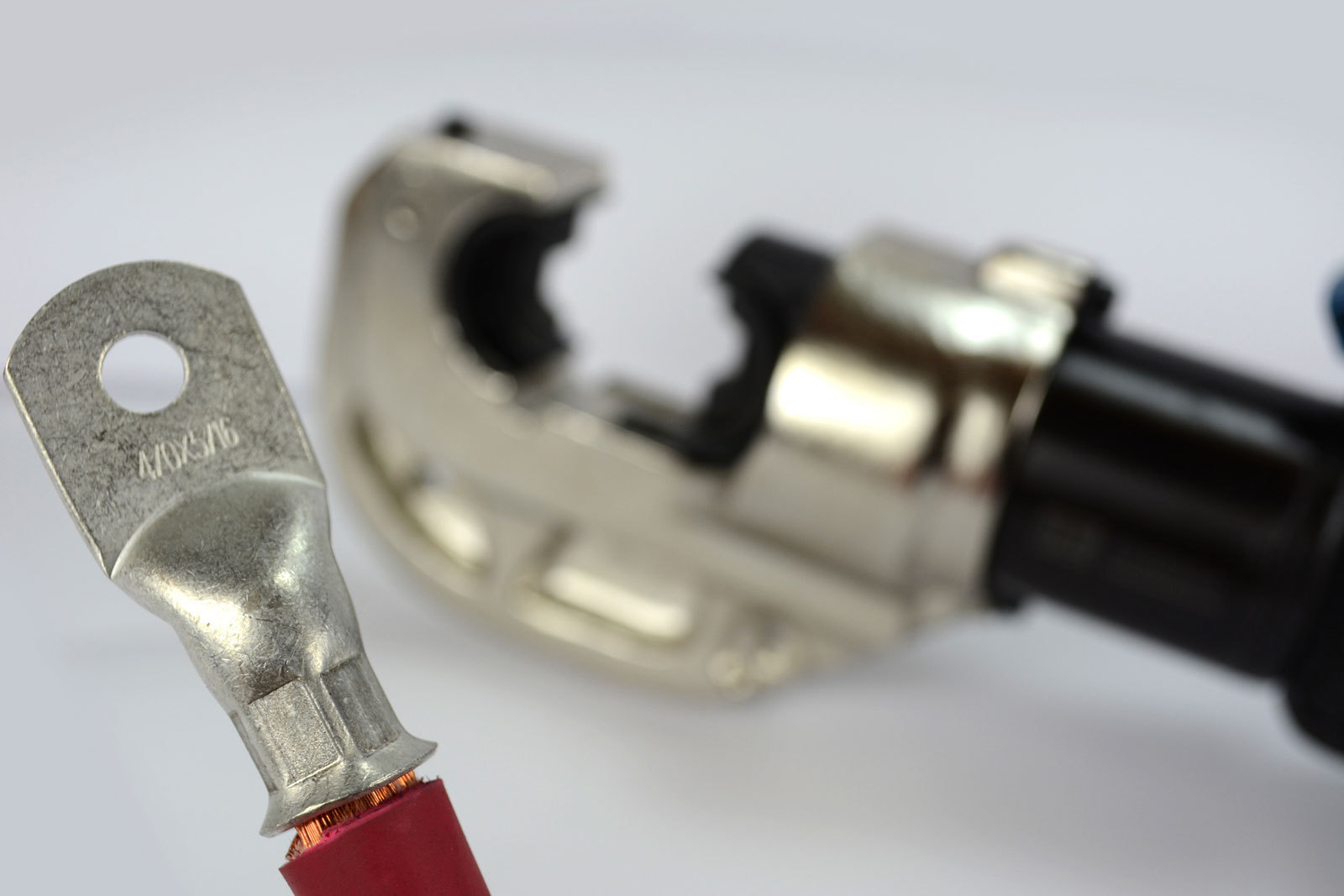 4ga-750mcm HYDRAULIC LUG CRIMPER TOOL Electrical Battery Terminal Cable Wire