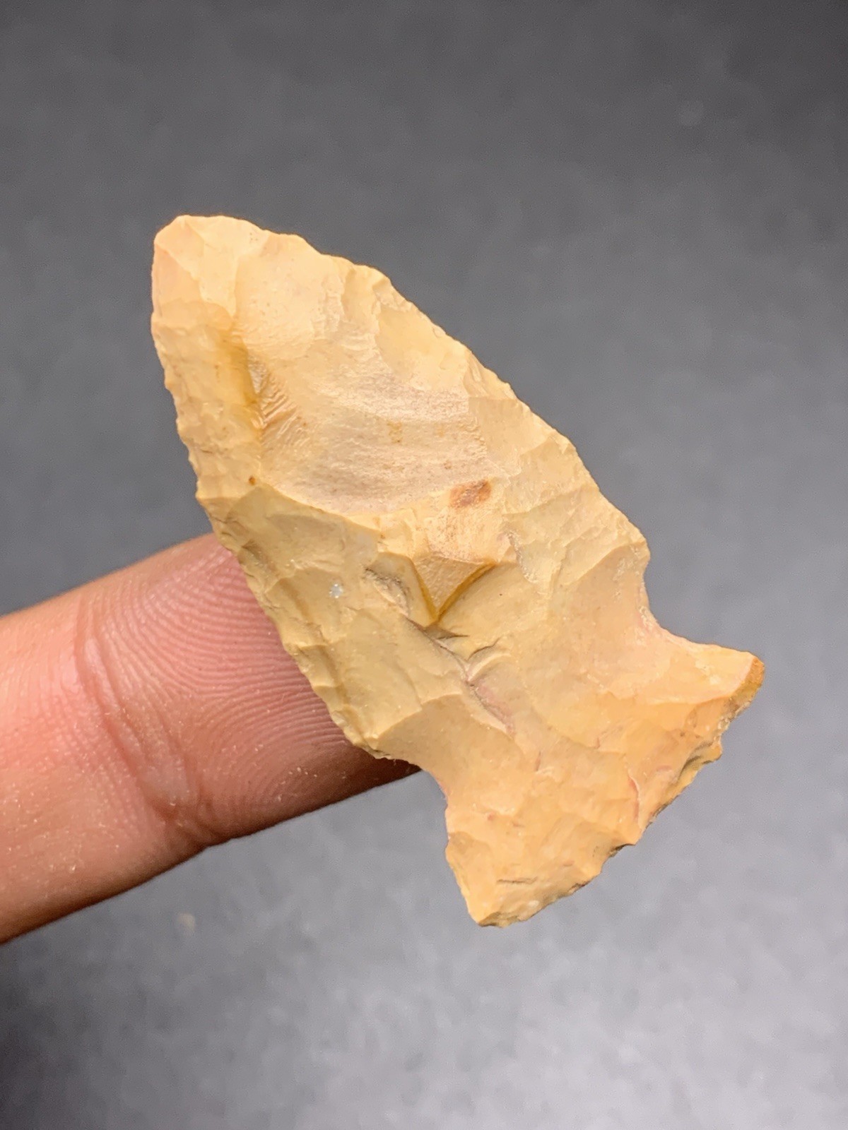 Authentic Corner Notch Arrowhead Knox Co Indiana 1 1/2 Inch Found Vincennes