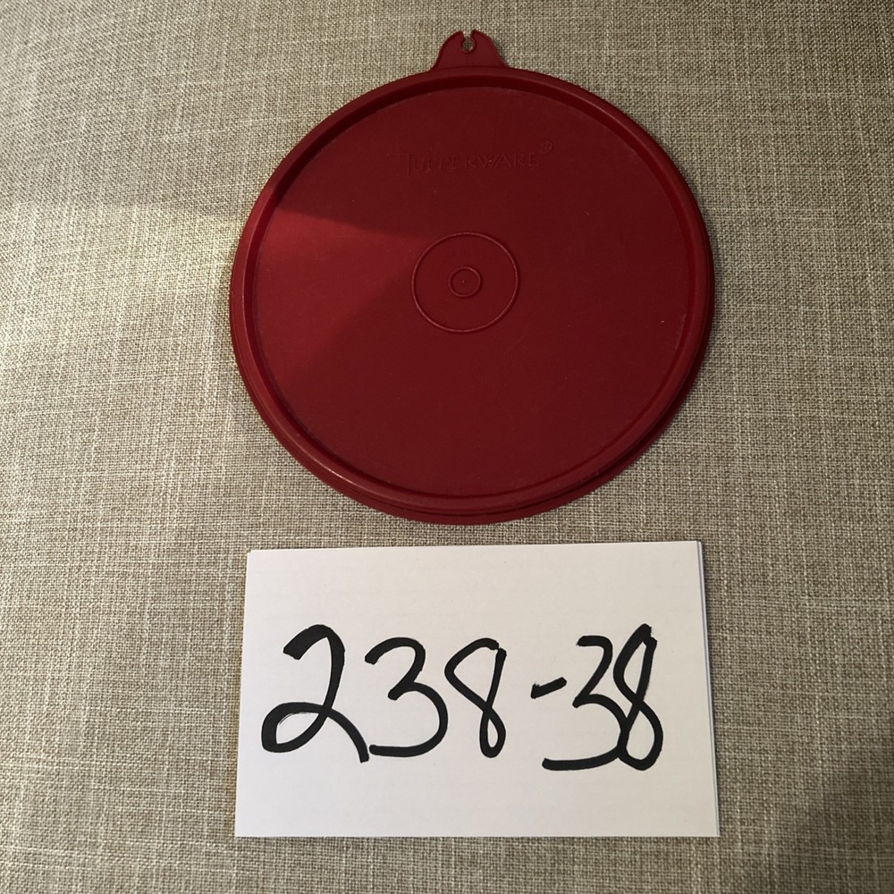 TUPPERWARE Replacement LID l 238-8 Dark Red