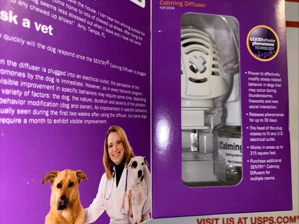 Sentry Calming Diffuser Refill for Dogs 1.5 oz Refill Included