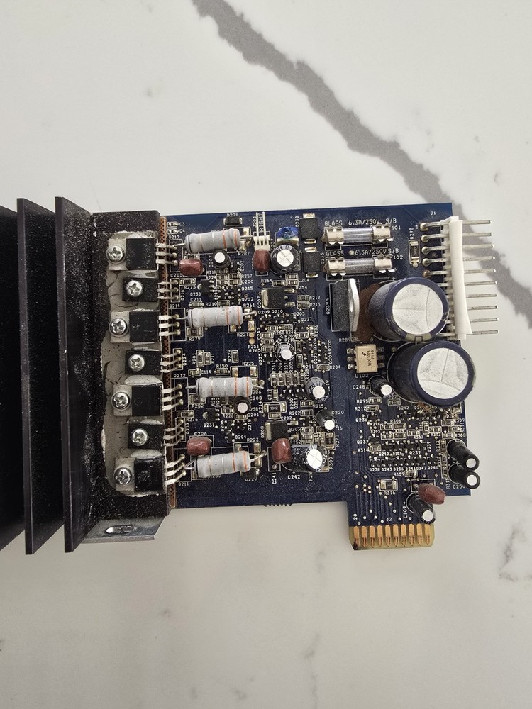 Niles GXR2 BXR2 Amplifier Board Module w/ Heatsink Untested As-Is